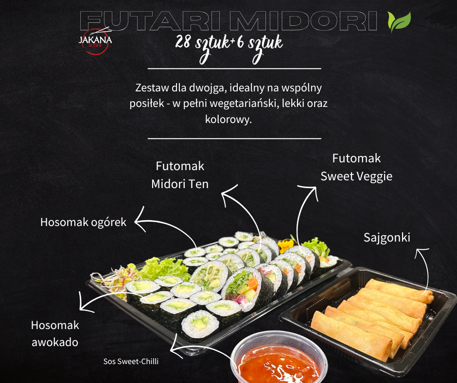 Futari Midori zestaw sushi